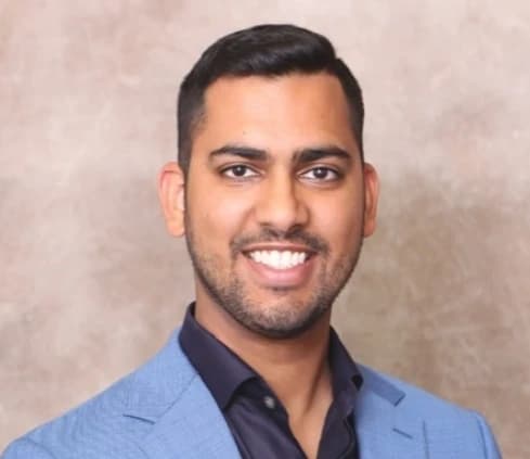 Dr. Goyal welcoming patients at Ethos Family Dental